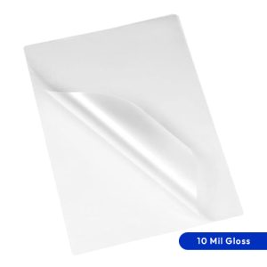 9”x.11.5” Letter 10 Mil Gloss